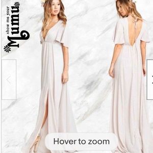 Show Me Your Mumu Faye Flutter Maxi Dress. Size L.